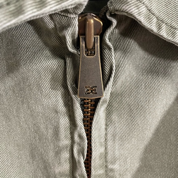 Sam Edelman Cropped Moto Jacket XS -army green - Picture 7 of 15